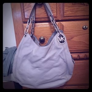 Grey Michsrl Kors Purse